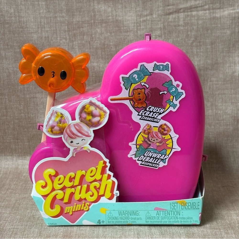 Secret Crush Minis - Crush to UNbox Sweet-Themed Mini Doll MGA Entertainment New